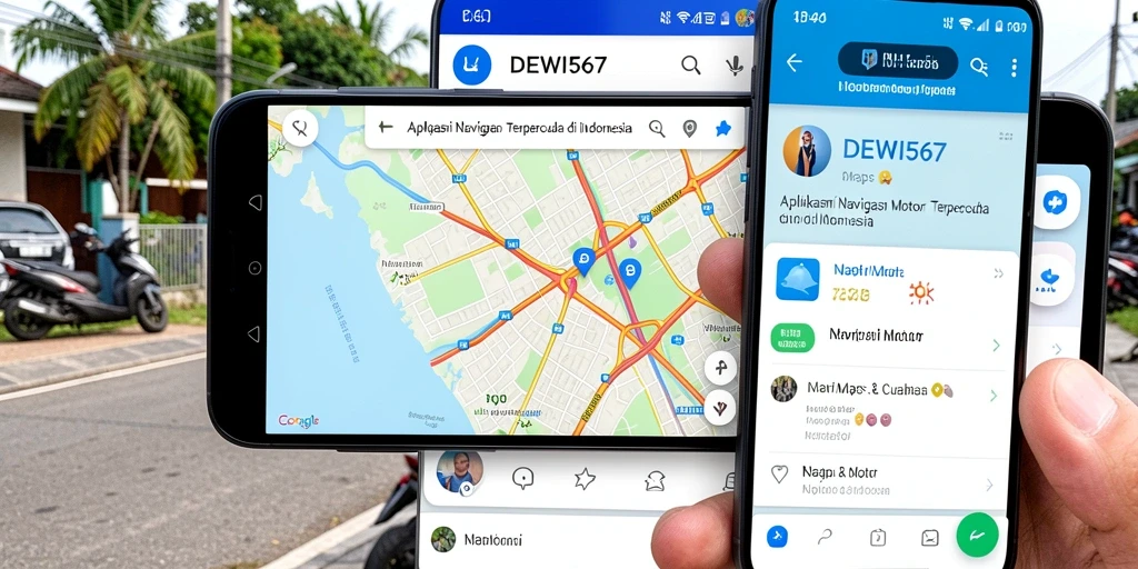 Tampilan antarmuka DEWI567 yang intuitif dan informatif.